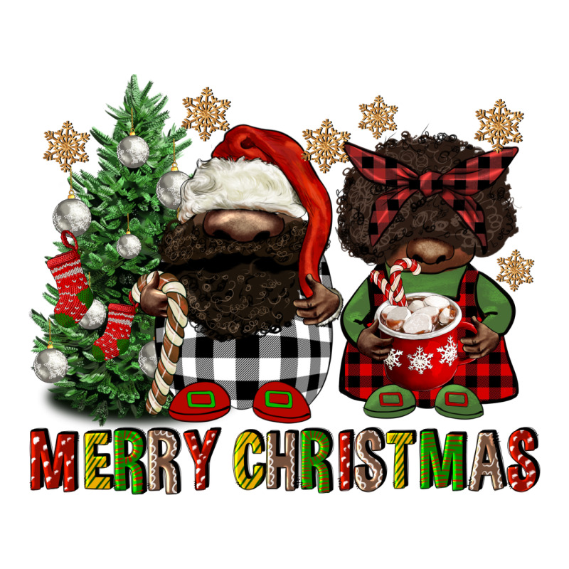 Merry Christmas Buffalo Afro Gnomies Premium Hoodie by FaDigitalArtStudio | Teevron
