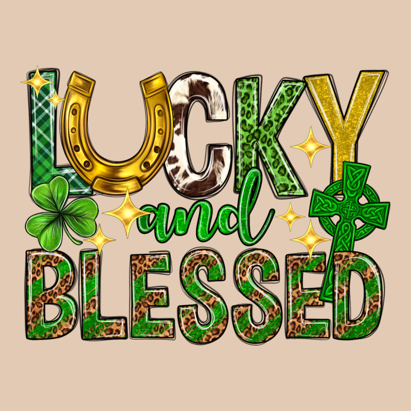 Lucky And Blessed St. Patricks Day Urban Hoodie by Neo Western | Teevron