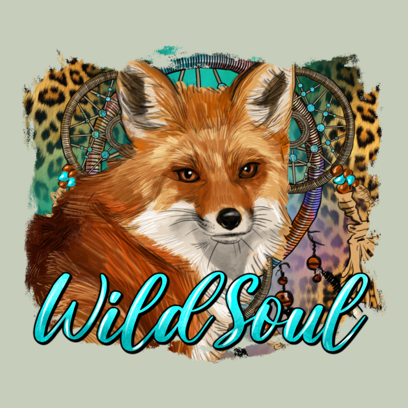 Wild Soul Fox With Dream Catcher Long Sleeve Tee by BarkalooDesign | Teevron