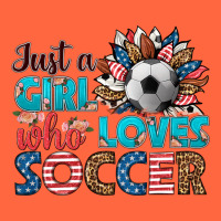 Just A Girl Who Loves Soccer Premium Hoodie | Teevron