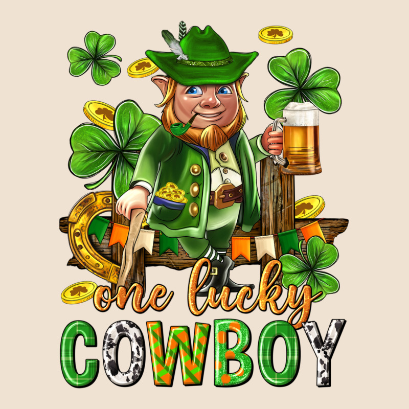 One Lucky Cowboy With St. Patricks Elf Urban Hoodie by Neo Western | Teevron