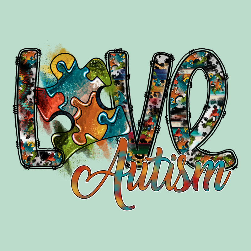 Love Autism Premium Hoodie by SublimationCraftShop | Teevron