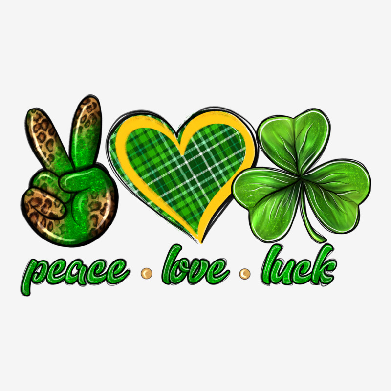 Peace Love Luck St. Patricks Day Nepeace Love Luck Urban Hoodie by Neo Western | Teevron