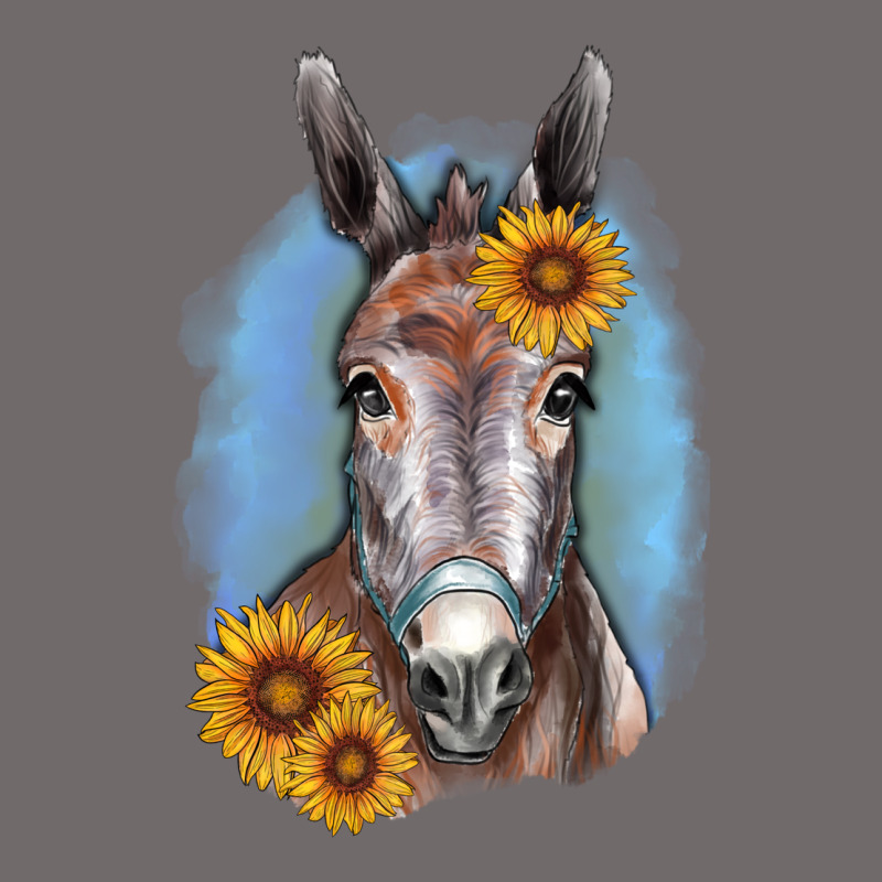 Sunflower Donkey Urban Heavy Tee by RanaPortraitStore | Teevron