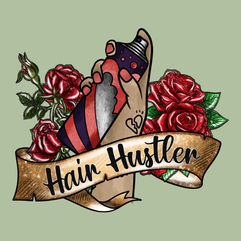 Hair Hustler Spray Urban Hoodie by SublimationCraftShop | Teevron