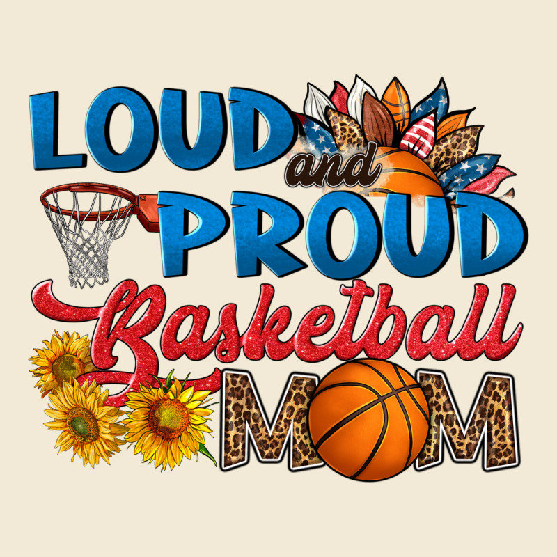 Loud And Proud Basketball Mom Premium Hoodie by HRA Design Shop | Teevron