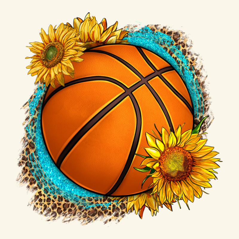 Western Basketball With Sunflower Premium Hoodie by HRA Design Shop | Teevron