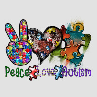 Peace Love Autism Premium Hoodie | Teevron