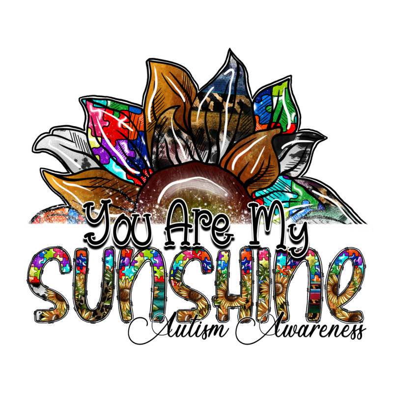 You Are My Sunshine Autism Awareness Premium Hoodie by SublimationCraftShop | Teevron