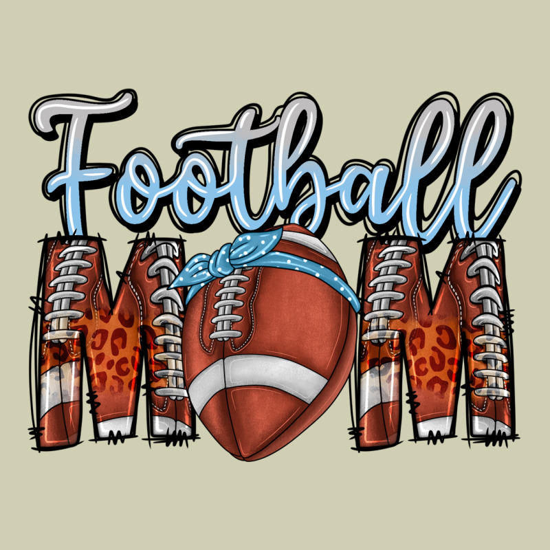Football Mom Heavy Core Tee by CowhideDigitalArt | Teevron