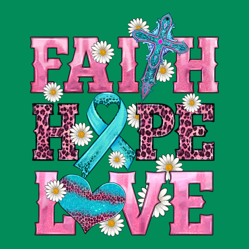 Faith Hope Love  Cross And Ribbon Urban Hoodie by HRA Design Shop | Teevron