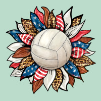 Volleyball Sunflower Premium Hoodie | Teevron