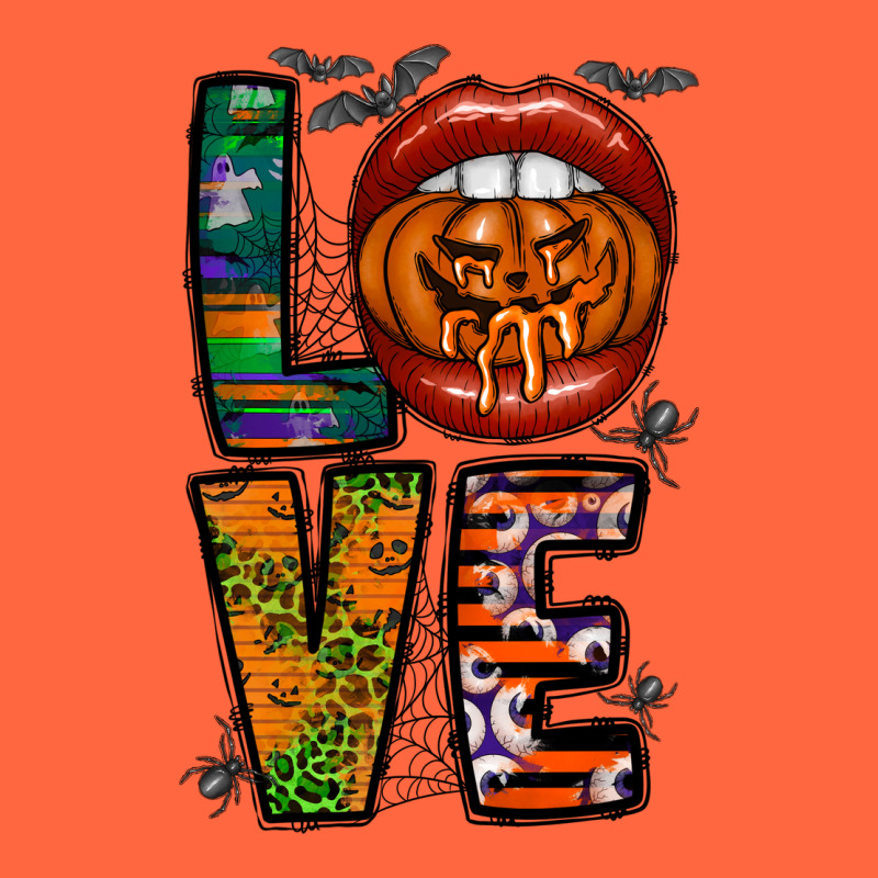 Love Halloween Lips Premium Hoodie by CowhideDigitalArt | Teevron