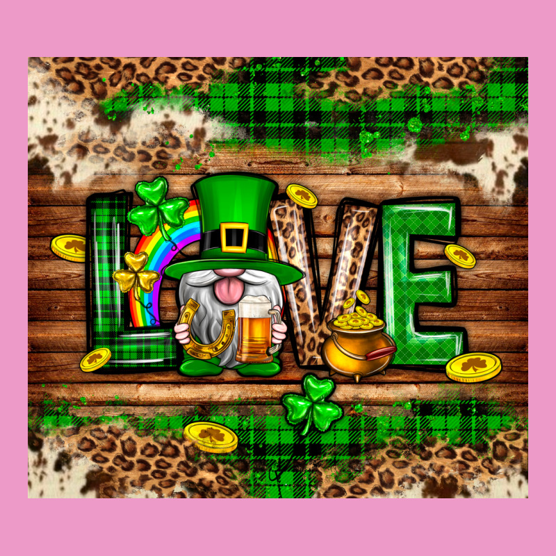 St. Patrick's Day Love Gnome Tumbler Urban Hoodie by Neo Western | Teevron