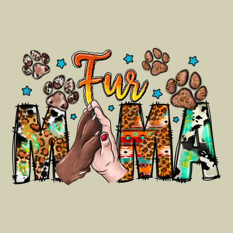 Fur Mama Heavy Core Tee by CowhideDigitalArt | Teevron