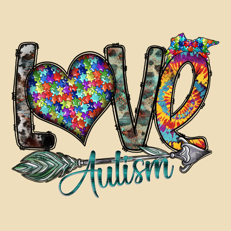 Love Autism Premium Hoodie by SublimationCraftShop | Teevron