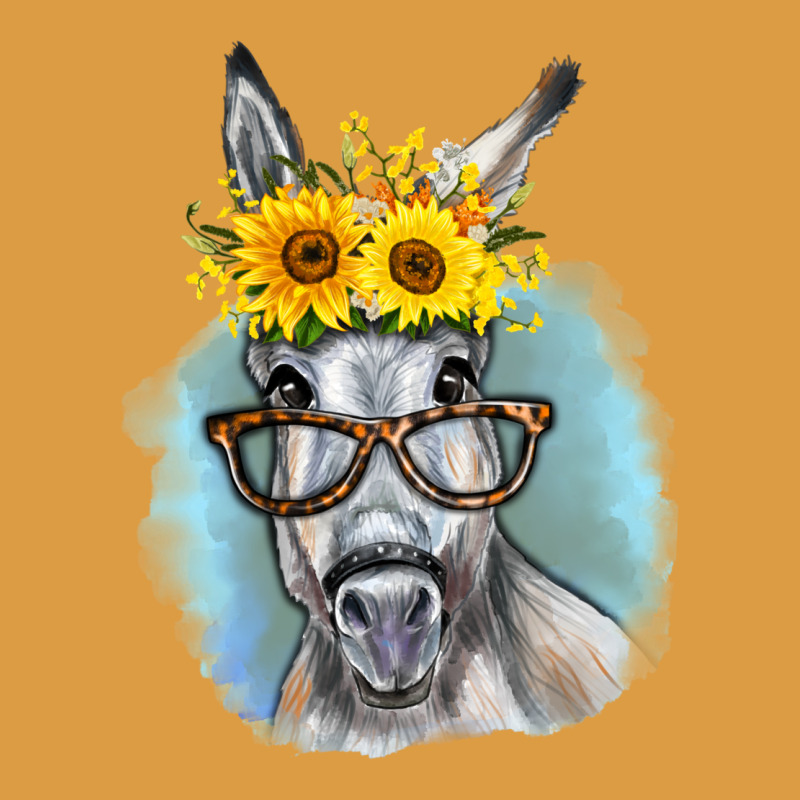 Sunflower Glasses Donkey Urban Heavy Tee by RanaPortraitStore | Teevron