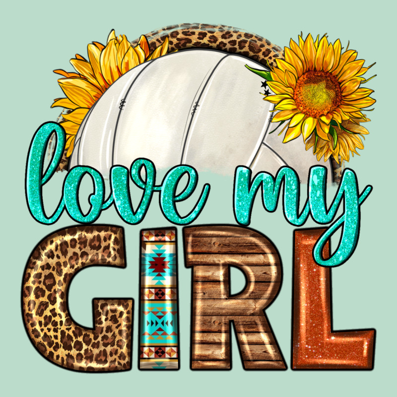 Love My Girl Volleyball Premium Hoodie by HRA Design Shop | Teevron
