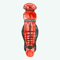 Red Leg Guard Fa Element Premium Hoodie | Teevron
