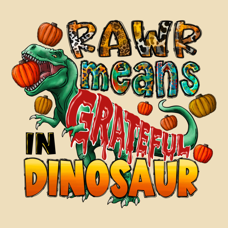 Rawr Means Grateful In Dinosaur Premium Hoodie by CowhideDigitalArt | Teevron