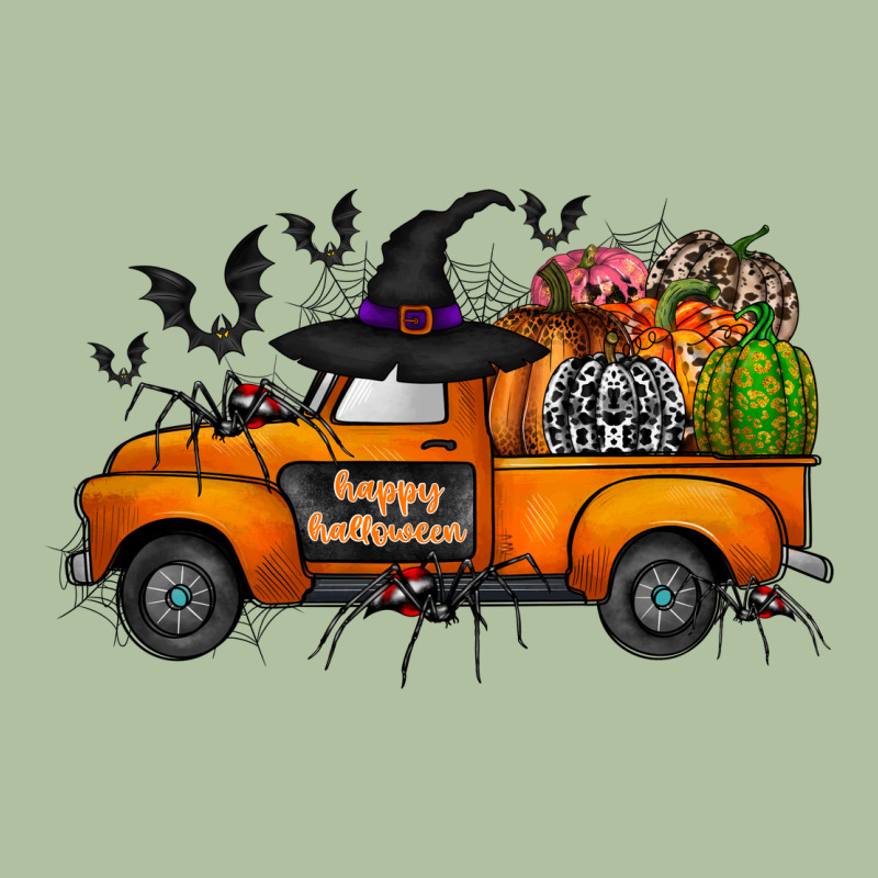 Happy Halloween Truck Urban Hoodie by CowhideDigitalArt | Teevron