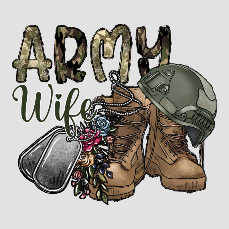 Army Wife Premium Hoodie by SublimationCraftShop | Teevron