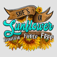 She's A Sunflower Beautiful Fierce Free Premium Hoodie | Teevron