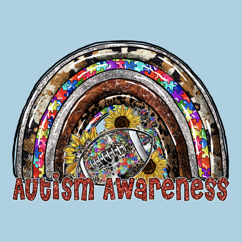 Autism Avareness Football Premium Hoodie by SublimationCraftShop | Teevron