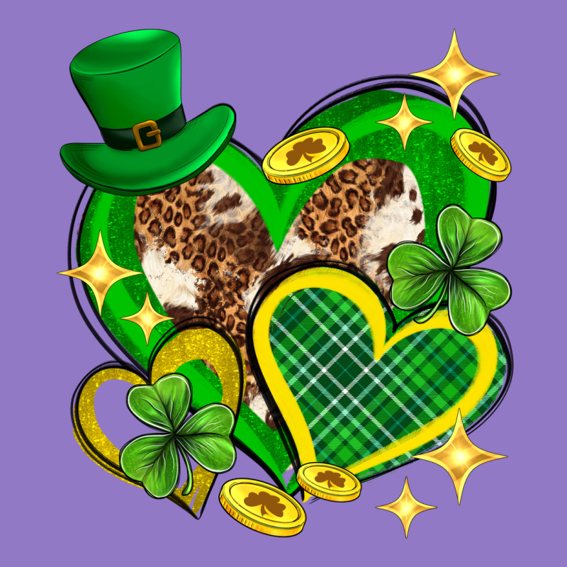St. Patrick's Day Lucky Heart Urban Hoodie by Neo Western | Teevron