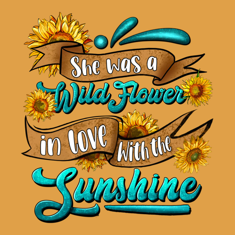 She Was A Wild Flower In Love With The Sunshine Premium Hoodie by HRA Design Shop | Teevron