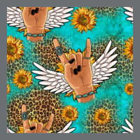 Rock N Roll Hands Seamless Pattern Premium Hoodie | Teevron