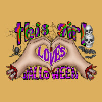 This Girl Loves Halloween Premium Hoodie | Teevron