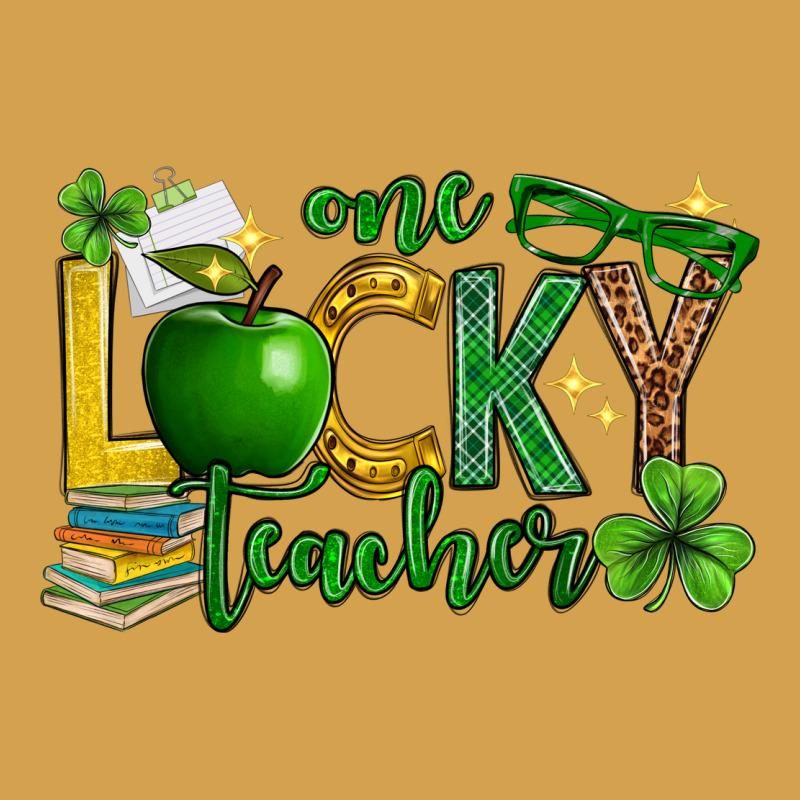 St. Patrick's Day One Lucky Teacher Urban Hoodie by Neo Western | Teevron