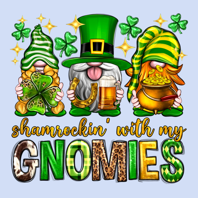 St. Patrick's Day Shamrockin' With My Gnomies Urban Hoodie by Neo Western | Teevron