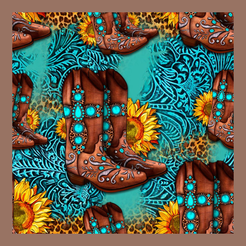 Western Boots Seamless Pattern Premium Hoodie by HRA Design Shop | Teevron