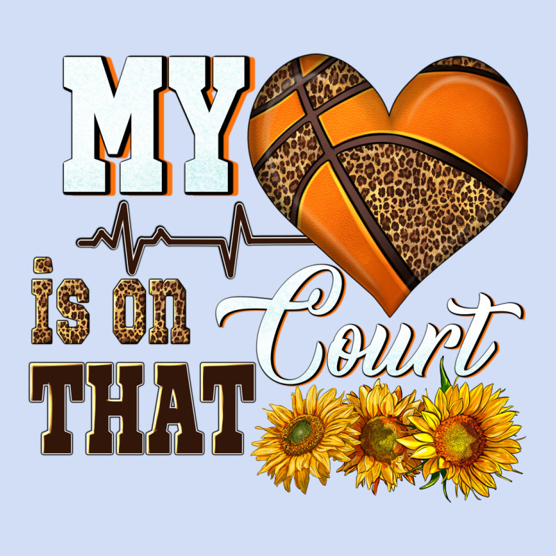 My Heart Is On That Court Urban Hoodie by HRA Design Shop | Teevron