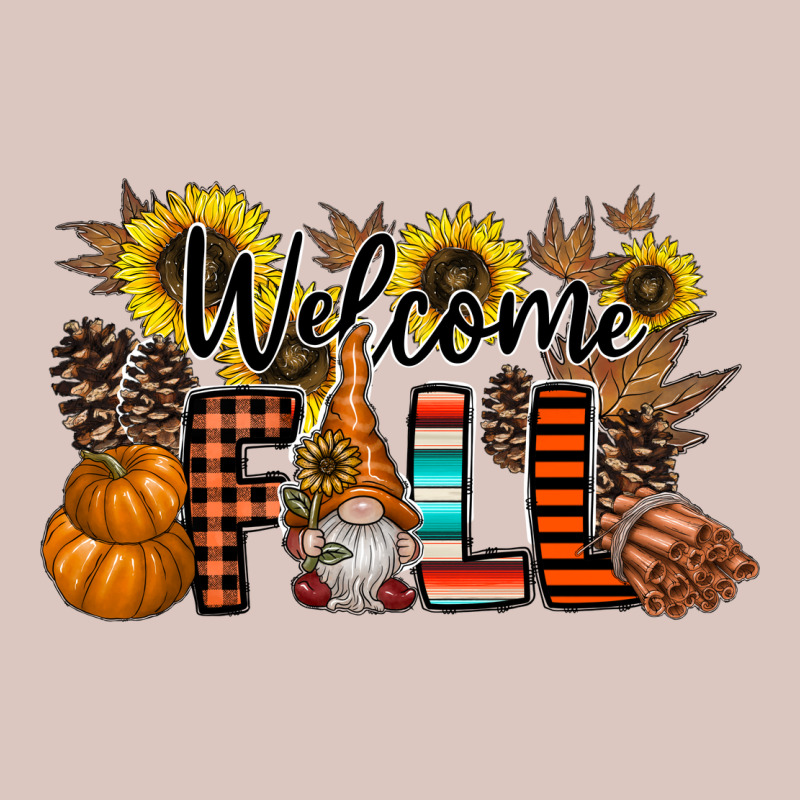 Welcome Fall Pumpkin Premium Hoodie by CowhideDigitalArt | Teevron