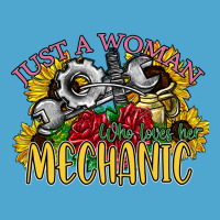 Just A Woman Who Loves Her Mechanic Premium Hoodie | Teevron