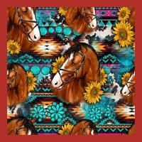 Sunflower Horses Seamless Pattern Premium Hoodie | Teevron