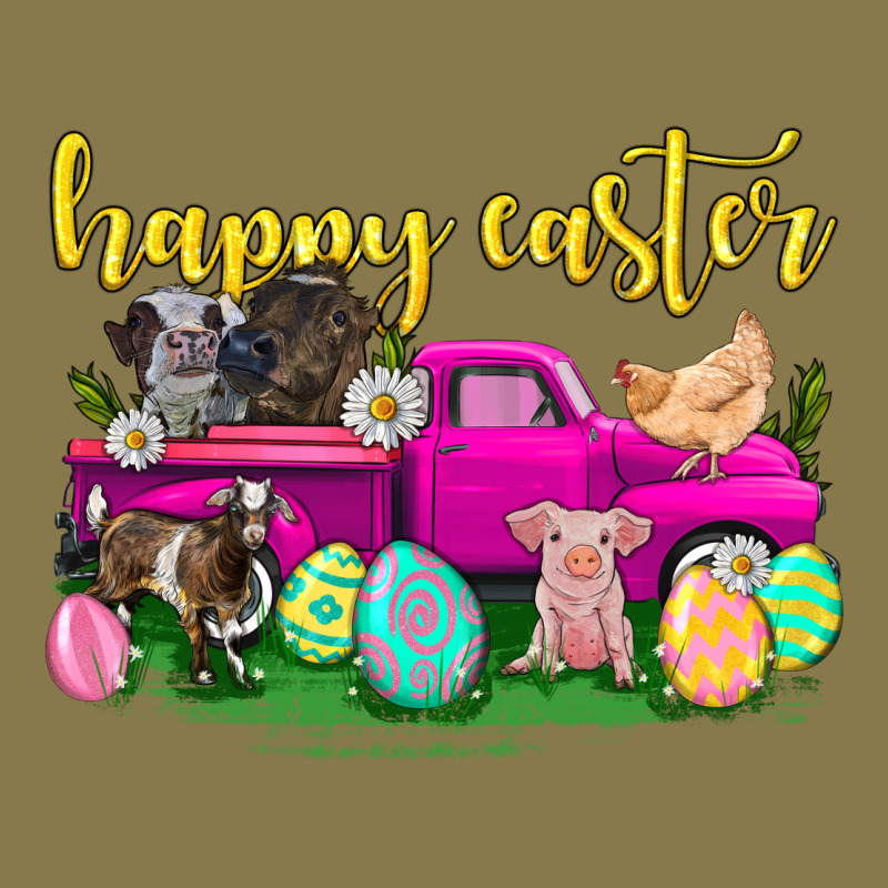Happy Easter Truck With Farm Animal Premium Hoodie by Neo Western | Teevron