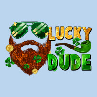 Lucky Dude Saint Patrick's Bearded Man Classic Tee | Teevron