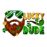lucky dude saint patrick's bearded man | Teevron