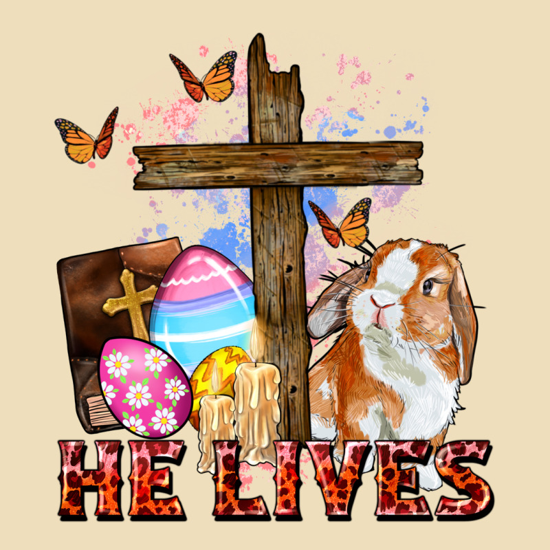 He Lives Easter Day Premium Hoodie by CowGirlArtShop | Teevron