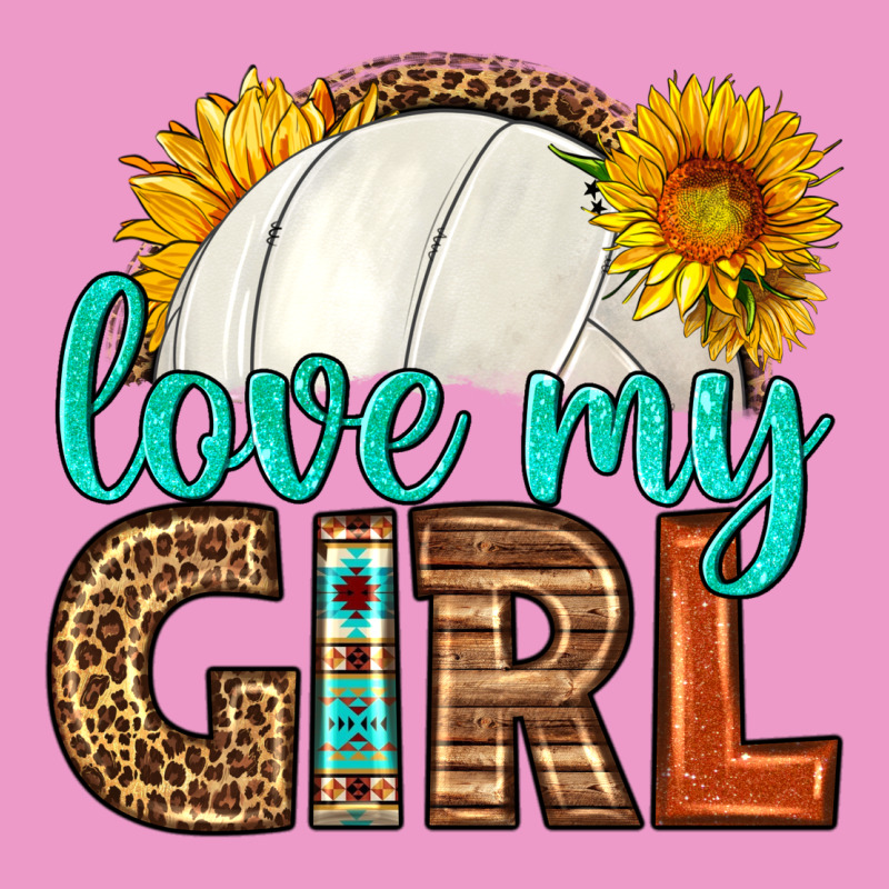 Love My Girl Volleyball Urban Hoodie by HRA Design Shop | Teevron