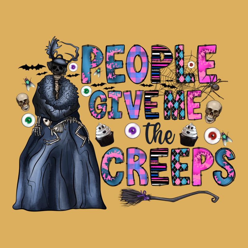 People Give Me The Creeps Premium Hoodie by CowhideDigitalArt | Teevron