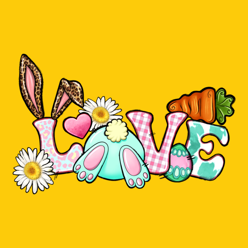 Love Easter Bunny Easter Day Premium Hoodie by CowGirlArtShop | Teevron
