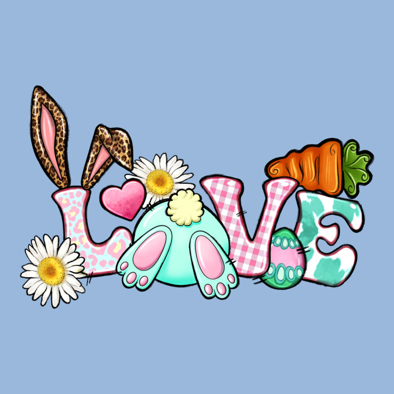 Love Easter Bunny Easter Day Premium Hoodie by CowGirlArtShop | Teevron