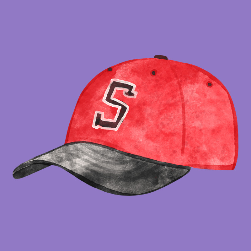 Red Softball Cap Fa Element Urban Hoodie by FaDigitalArtStudio | Teevron