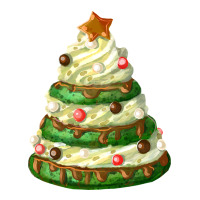 white christmas cookie cake | Teevron