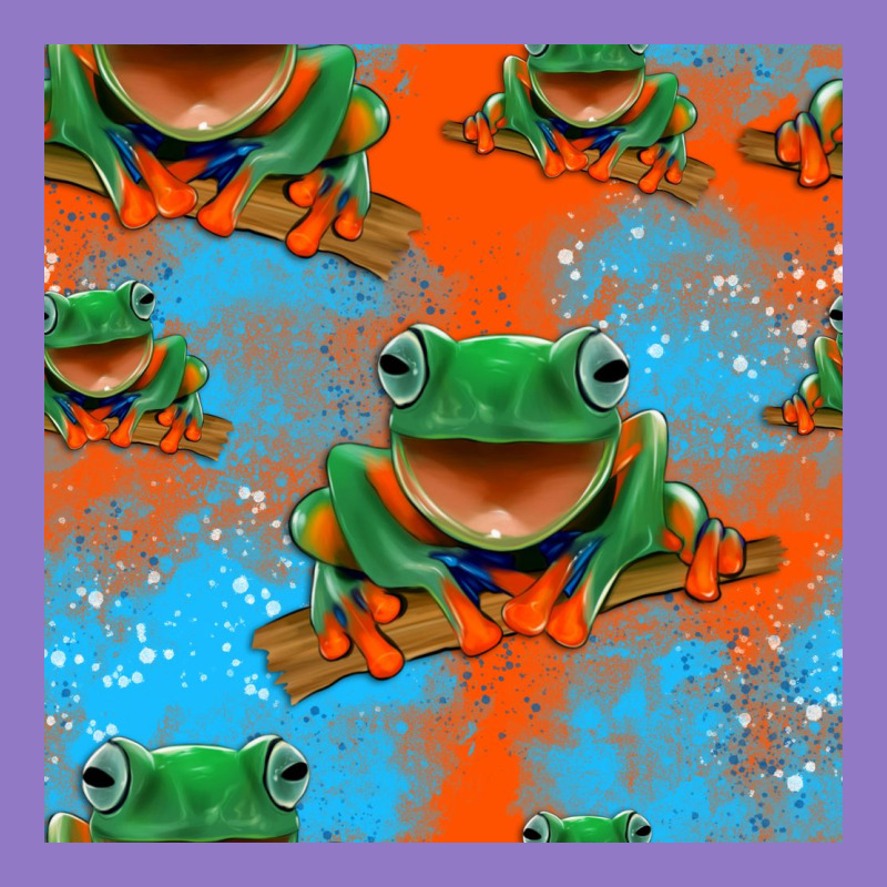 Funny Frogs Seamless Pattern Urban Hoodie by HRA Design Shop | Teevron